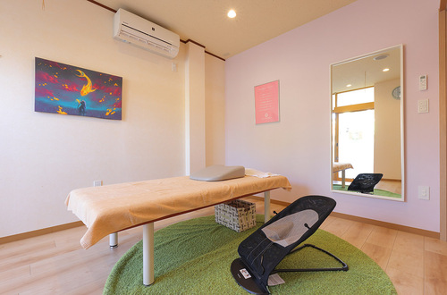 お子様と一緒に通えるから安心&リラックス♪