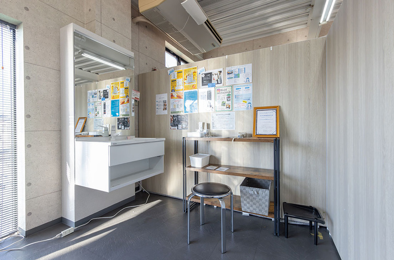 ホワイトニングが終わった後は身だしなみチェックして終了です♪