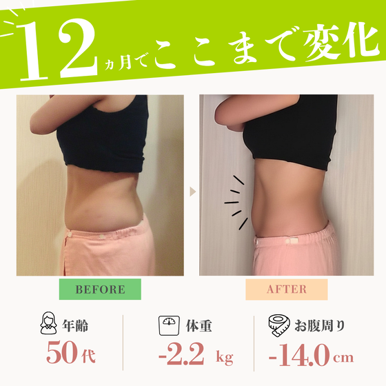 痩せてからも、リバウンドしないような生活習慣を一緒に学べます♪