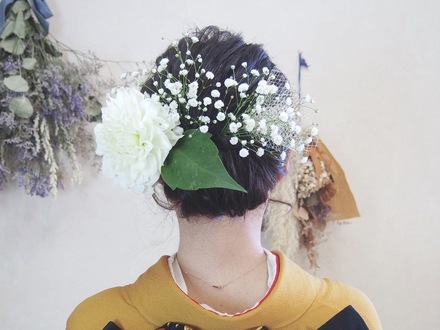 丁寧な着付けやヘアセットが好評です