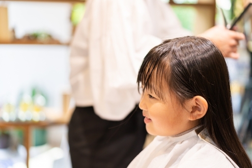 キッズカットOK！お子様連れの来店も◎