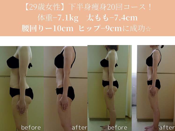 29歳下半身スリム