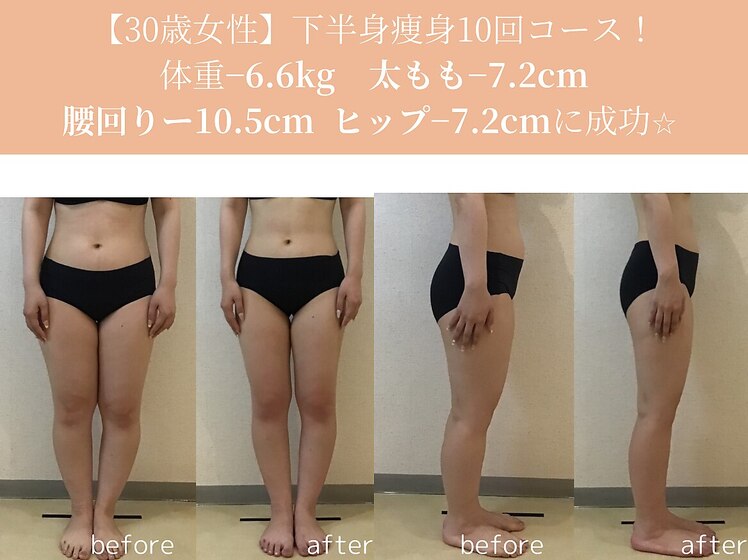 30歳下半身集中スリム