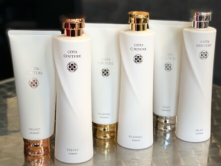 ケア商品・スタイリング剤にもこだわりあり